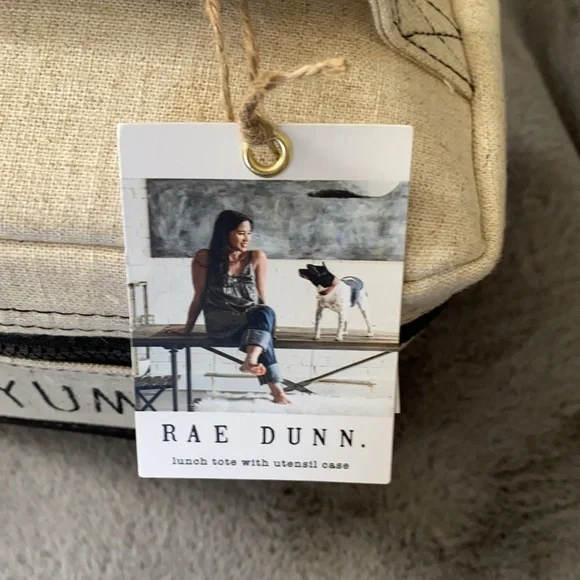 NWT Rae Dunn Lunch insulated lunch bag - Picture 6 of 10